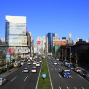 View of Minami-Aoyama 5-chome area from Aoyama Street View of Minami-Aoyama 5-chome area from Aoyama Street